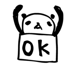 Every day of a panda sticker #558071