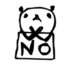 Every day of a panda sticker #558072