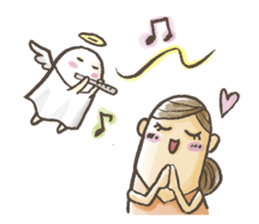 A Little Angel & A Little Devil sticker #558096