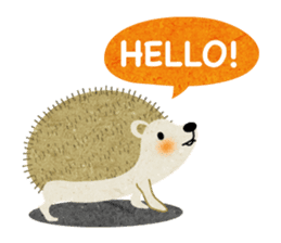 Hedgehog Haris by Takako sticker #558194