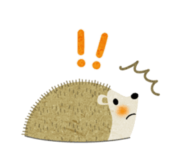 Hedgehog Haris by Takako sticker #558198