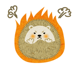 Hedgehog Haris by Takako sticker #558202