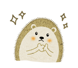 Hedgehog Haris by Takako sticker #558217