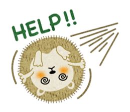 Hedgehog Haris by Takako sticker #558220