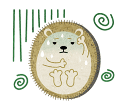 Hedgehog Haris by Takako sticker #558221