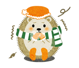 Hedgehog Haris by Takako sticker #558224