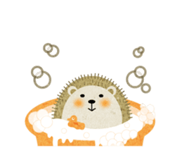 Hedgehog Haris by Takako sticker #558230