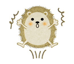 Hedgehog Haris by Takako sticker #558231