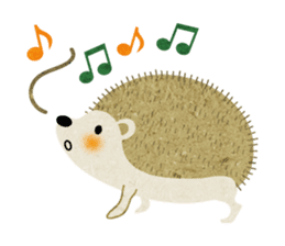 Hedgehog Haris by Takako sticker #558232
