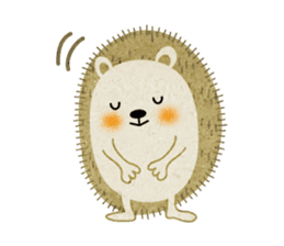 Hedgehog Haris by Takako sticker #558233
