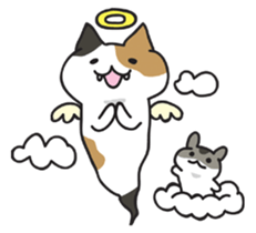 Cat and hamster(Pouch and Pokke) sticker #558383