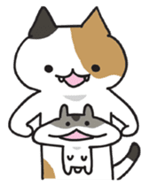 Cat and hamster(Pouch and Pokke) sticker #558387