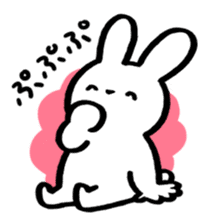 Lazy Rabbit sticker #558610