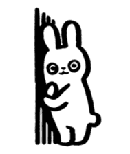 Lazy Rabbit sticker #558617