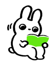 Lazy Rabbit sticker #558618