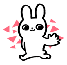 Lazy Rabbit sticker #558633