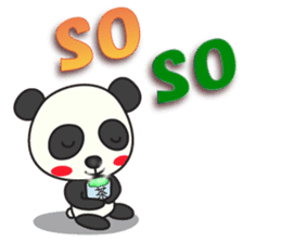 Talk panda sticker #558998