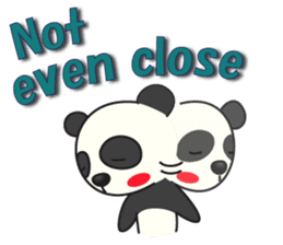 Talk panda sticker #559010