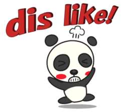 Talk panda sticker #559012