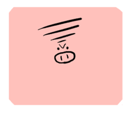 Sticker pig sticker #559633