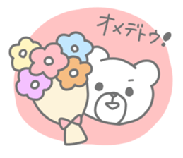 Freckled cat and lonely rabbit sticker #560498