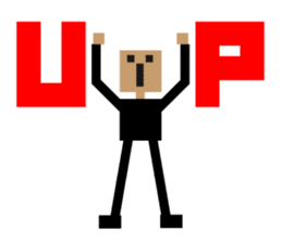 Simple square sticker sticker #560594