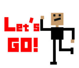 Simple square sticker sticker #560625