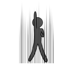 White & Black sticker #560663