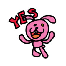 Gross rabbit sticker sticker #560918