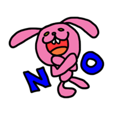 Gross rabbit sticker sticker #560919