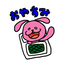 Gross rabbit sticker sticker #560923