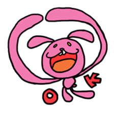 Gross rabbit sticker sticker #560924