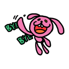 Gross rabbit sticker sticker #560925