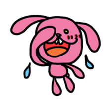 Gross rabbit sticker sticker #560932