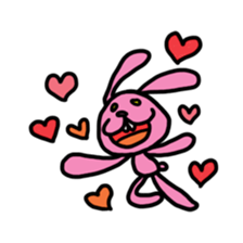 Gross rabbit sticker sticker #560940