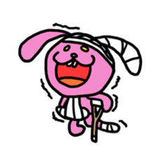 Gross rabbit sticker sticker #560944