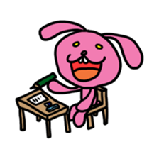 Gross rabbit sticker sticker #560945