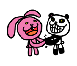 Gross rabbit sticker sticker #560952