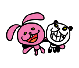 Gross rabbit sticker sticker #560953