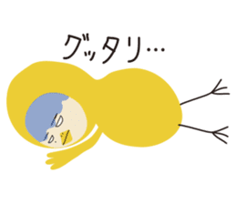 BIRD and CAT costume sticker sticker #560963