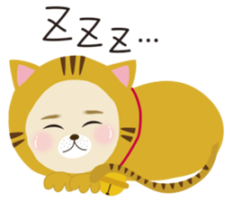 BIRD and CAT costume sticker sticker #560989