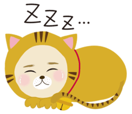 BIRD and CAT costume sticker sticker #560989