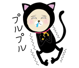 BIRD and CAT costume sticker sticker #560992