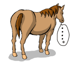 Horse Sticker sticker #561023