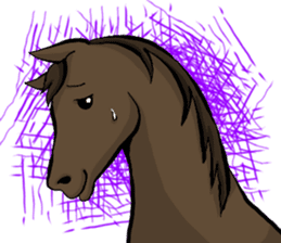 Horse Sticker sticker #561031