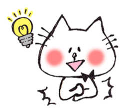 cat 's sticker by monmobis sticker #561105