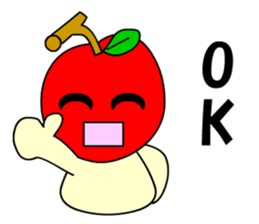 Tsugaru, Aomori apples sticker #561250