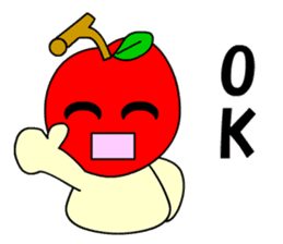 Tsugaru, Aomori apples sticker #561250