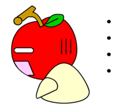 Tsugaru, Aomori apples sticker #561267