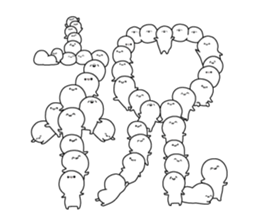 Short legs girl Sticker sticker #561580